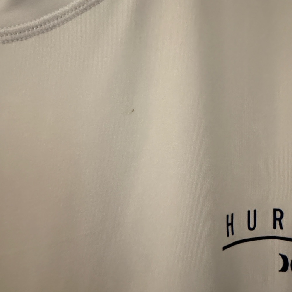 Hurley Men's Classic White Long Sleeve Tee - Picture 5 of 7